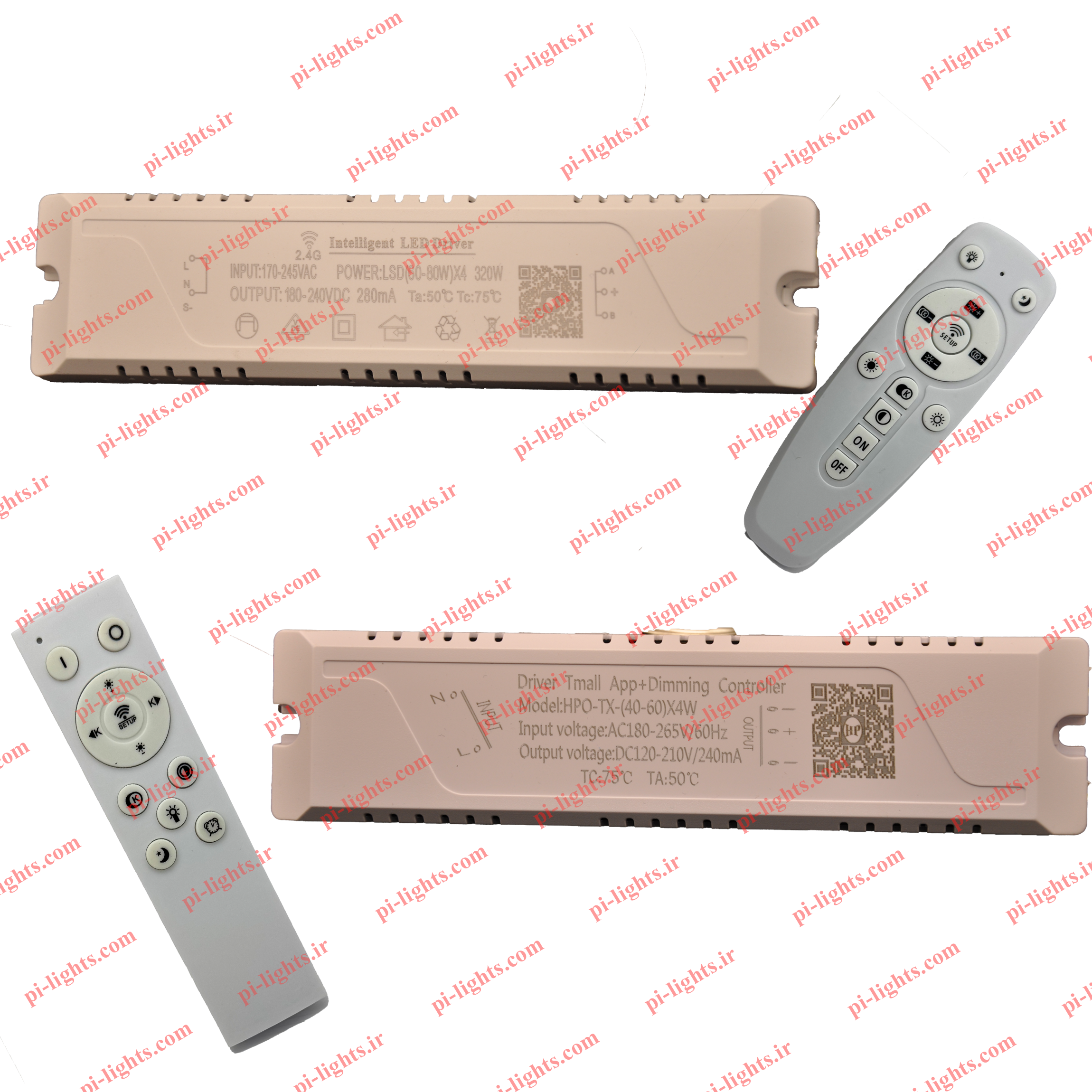 درایور 3LEDرنگ DIMMABLE -TMALL