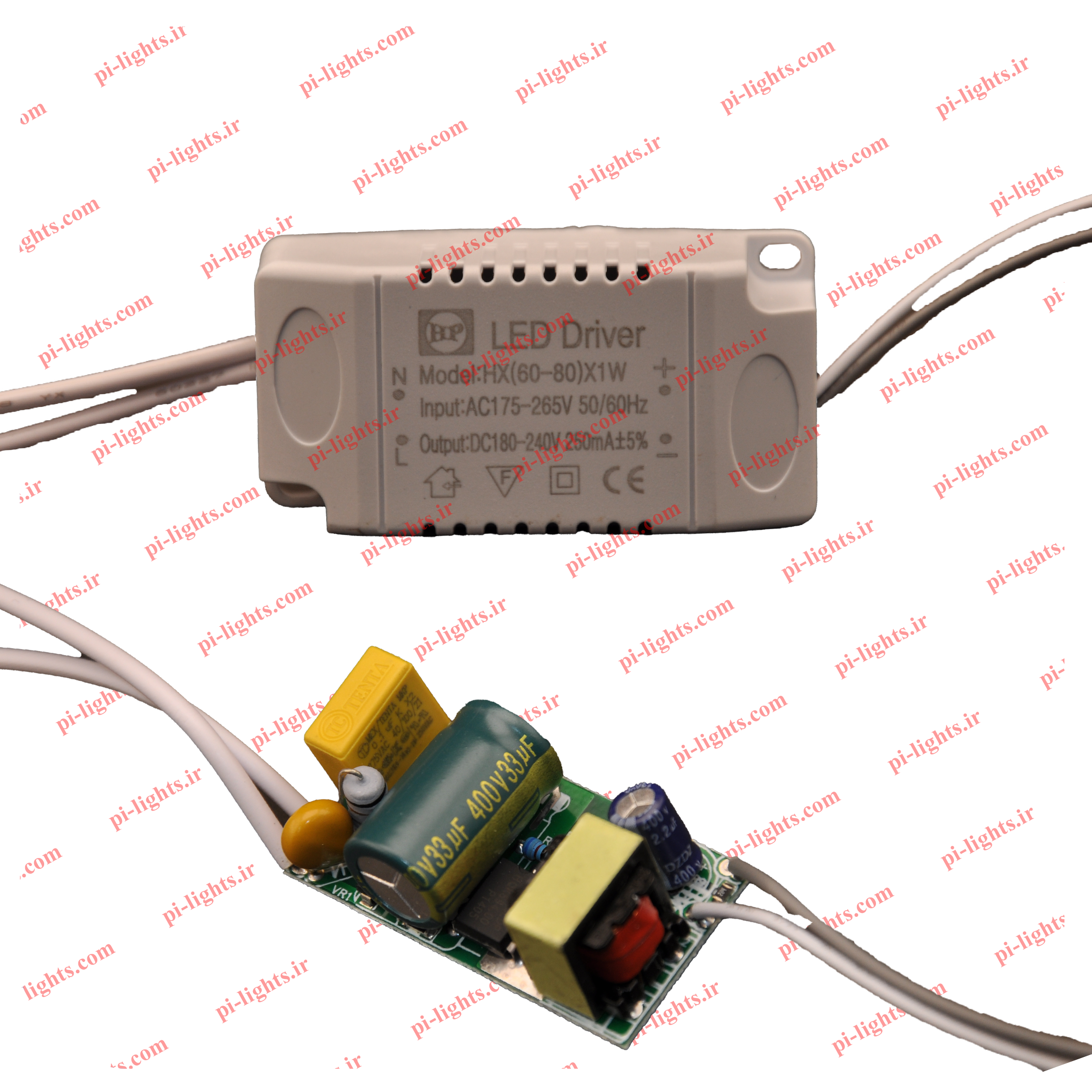 درایور ال ای دی مدل HP- HX 60-80w